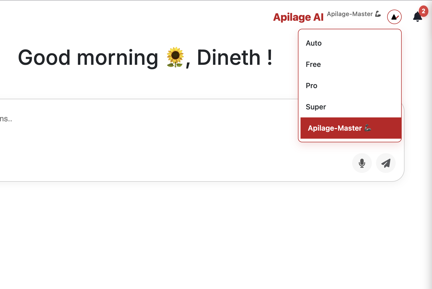 Master Model Screenshot